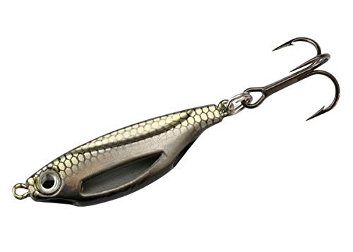 13 Fishing Flash Bang Spoon Shiner 3/8 oz Ice Lure Glow Sticks FB-SH38