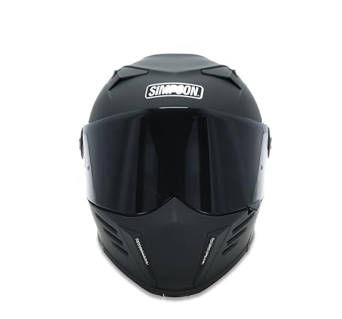 Simpson Motorcycle M59M3 Mod Bandit Helmet Adult Medium Matte Black
