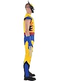 Party City Adult Wolverine Costume - Marvel X-Men '97 Standard Size Halloween Costume Multicolor