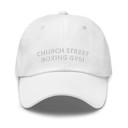 Church Street Boxing Gym Cap (US, Alpha, One Size, White)