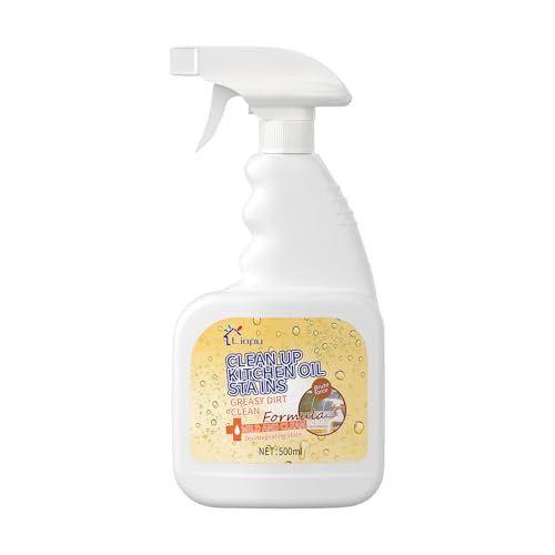 Liapu All Purpose Cleaner, Remove Stains Cleaning Spray, Kitchen Cleaner Spray, Heavy Duty Multi Purpose Degreaser Cleaner Spray Removes Grease, Grime, And Stains On Microwave & Oven & Stove Top