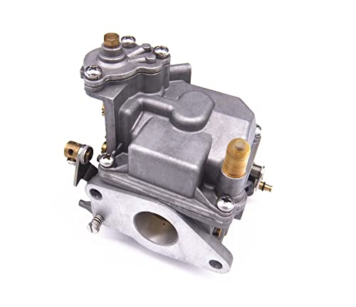 SouthMarine Boat Engine 66M-14301-12-00 66M-14301-10 66M-14301-11 Carbs Carburetor Assy for Yamaha 4-Stroke 15hp F15 Outboard Motor, Electric Start