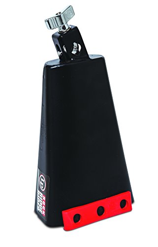 LP ROCK Ridge Rider Cowbell with ½ inch Mount Black LP008-N