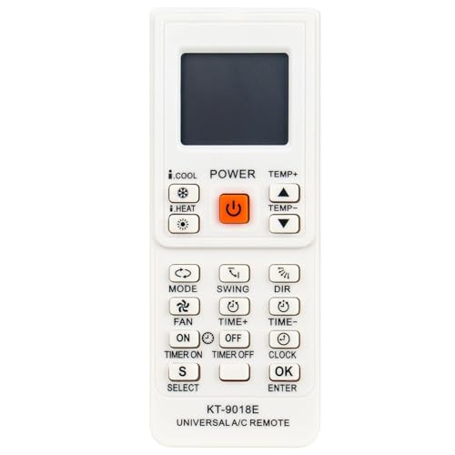 KT-9018E Universal LCD AC A/C Air Conditioner Remote Control #Renmote692883