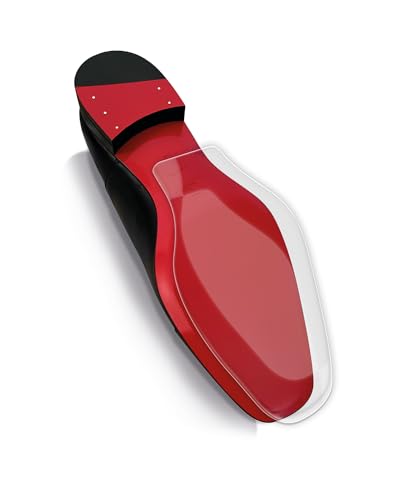 CoveredSole Men's Sole Sticker - Crystal Clear 3M Sole Protector for Christian Louboutin Dress Shoes and Loafers