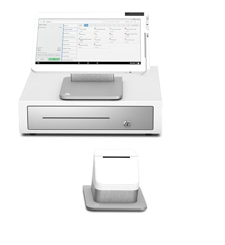 Clover POS System for Small Businesses: Complete Point-of-Sale System with High-Definition 14'' Touch Screen, Cash Drawer, Receipt Printer, Inventory Management - Package for New Clover Accounts ONLY