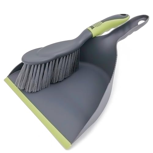 Dust pan Broom - Dust Pans with Brush,Hand Broom and Dustpan Set,Dustpan and Brush Set,Handheld Dustpan are Used to Clean Kitchens, Floors, Tables, Animal Cages.