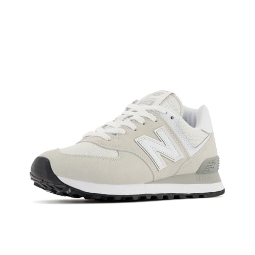 New Balance Women's 574 Core Sneaker, Nimbus Cloud/White, 9.5