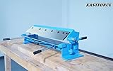 KASTFORCE KF5006 Box and Pan Brake Sheet Metal Folder Bending Brake Metal Forming Machine Max Capacity 24 Inch (610mm) 20 Ga (1.0mm) with 5 Fingers 0-135 deg