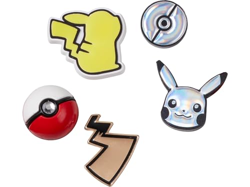 Crocs Jibbitz Characters Elevated Pokemon 5-Pack One Size