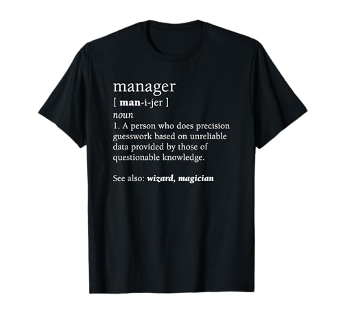 Well Defined Women's Manager Definition Funny Cute Business Promotion Gift T-Shirt