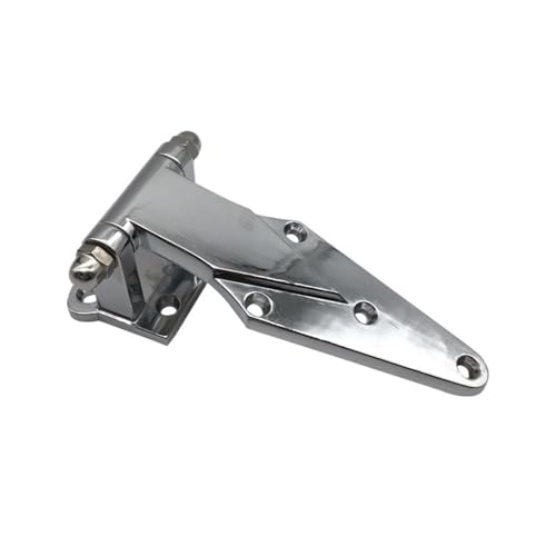 1pc Stainless/Alloy Cold Storage Door Hinges Freezer Oven Cabinet Warehouse Gate Hinge Mechanical Equipment Hardware(Zinc Alloy,6 Inch-H 25mm)