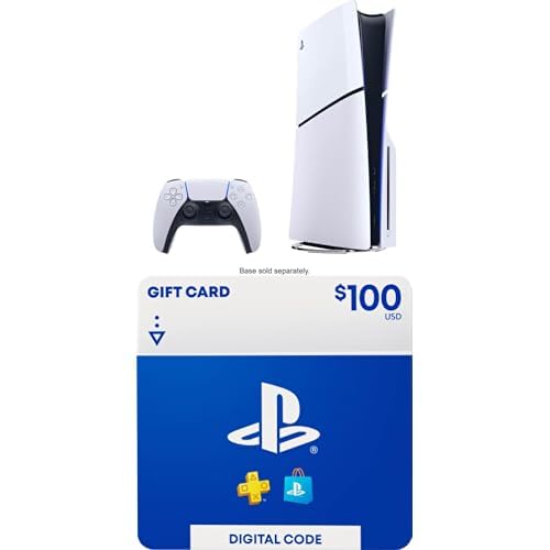 Bundle of PlayStation®5 console (slim) + $100 PlayStation Store Gift Card [Digital Code]