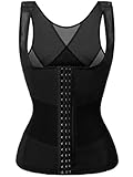 SHAPSHE Waist Trainer for Women Tummy Control Workout Waist Cincher Corset Shapewear Body Shaper Adjustable Shoulder Strap