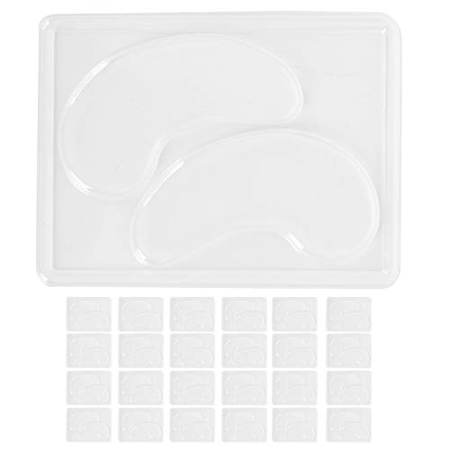 Eye Mask DIY Eye Mask Making, 25Pcs Reusable Eye Mask Maker, Eye Patches Tray Plate for Mask Making Machine