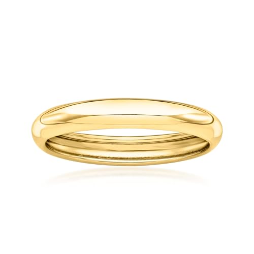 Ross-Simons Italian 18kt Yellow Gold Ring. Size 6