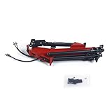 wheelfun Metal Fly Jib Arm Crane for 1/14 RC Hydraulic Dumper Car Radio Controlled Tractor Truck DIY Lorry Model Vehicles Tipper