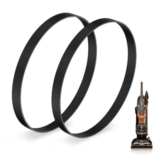 JEDELEOS Replacement Belts for Hoover Whole House Rewind Pet Vacuum UH71255 UH71250 UH71251 UH71215 UH70205 UH71230 and UH71350V Series, Vacuum Flat Non-Stretch Belt (Pack of 2)