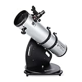 Celestron Starsense Explorer 150mm Tabletop Dobsonian Telescope - Smartphone App-Enabled for Stargazing Enthusiasts Bundle with Metal Adjustable Tripod (2 Items)