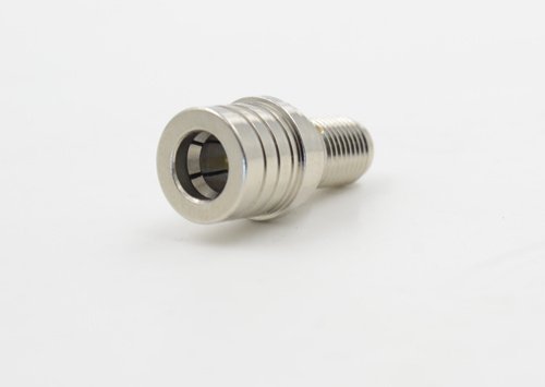 QMA Male Plug to SMA Female Jack High Value Connector Straight M/F
