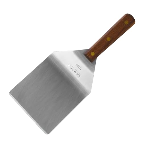 Lamson Turner with Riveted Walnut Handle, 5" by 6"