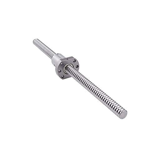 Mssoomm 50mm Ballscrew SFU5010 RM5010 Anti Backlash Linear Motion Ball Screw, Length 98.43 inch / 2500mm 10mm Pitch with Metal Nut (No End Processing), High Precision Part for CNC Machine