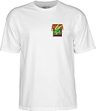 Powell Peralta Cab Street Dragon T-Shirt, White, Large