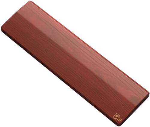 Glorious TKL Wrist Rest - Brown Wooden Wrist Rest - Mechanical Keyboard Wood Ergonomic Palm Rest - 14x4 inches/19mm Thick (GV-87-BROWN)