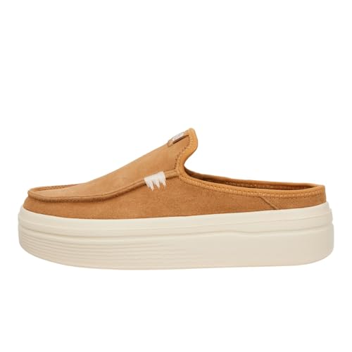 HEYDUDE Austin Lift Classic Moss Size 8, Women's Shoes, Slip-on Loafers, Comfortable & Light-Weight