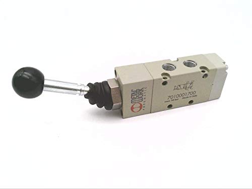 METAL WORK PNEUMATIC 7010001700 10 BAR MAX, 3/8 INCH CONNECTION, VALVE SERIES, WITH STRAIGHT LEVER ACTUATION