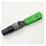 10 PCS SC APC Fast Connector Embedded Connector FTTH Tool Cold Fiber Fast Connector SC Fiber Optic Connector