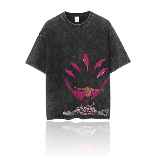 Anime Shirt – Casual Workout Pump Covers Gym Men Tee Shirts Womens Graphic Clothes Japanese T-Shirt (B4A-M)