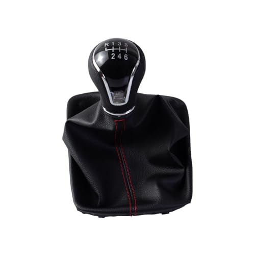 Car Gear Shift Knob for Seat Leon 5c 2013, Anti-Slip Shifter Handle Replacement Interior Accessories Easy Installation,6 Speed