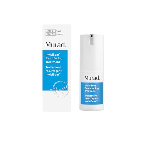 Murad InvisiScar Resurfacing Treatment – Acne Scar Solution with Vitamin C, Salicylic Acid & Centella Asiatica for Smoother Texture, Reduced Discoloration & Effectively Blurs Imperfections - 0.5 Fl Oz