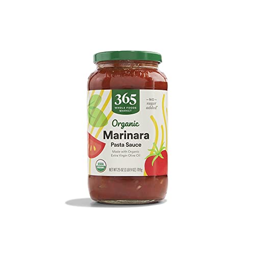 365 by Whole Foods Market, Organic Marinara Pasta Sauce, 25 OZ