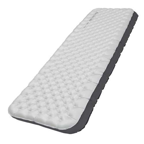 Naturehike 20oz Ultralight Sleeping Pad with Sidewalls, Insulated Inflatable Sleeping Pad 6.5R, Lightweight Sleeping Mat for Camping, Hiking, Backpacking, 10cm Thickened