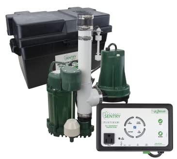 Sump Pump and Battery Back Up Combo System