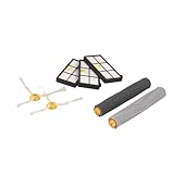 iRobot Roomba Authentic Replacement Parts - Roomba 800 and 900 Series Replenishment Kit (3 AeroForce Filters, 2 Spinning Side Brushes, and 1 Set of Multi-Surface Rubber Brushes)