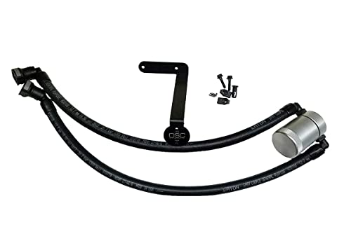 J&L Oil Separator Co. 3.0 Oil Separator Compatible with the 2011-2025 F-150 2.7L/3.5L/5.0L; '18-'21 Expedition Passenger Side (Silver)