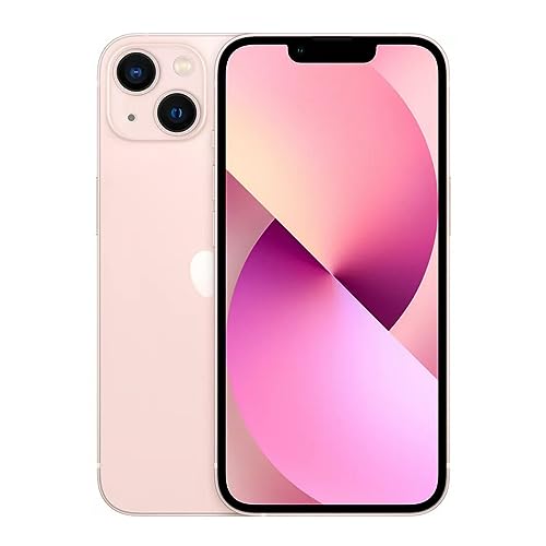 Apple iPhone 13, 128GB, Pink - Unlocked (Renewed)