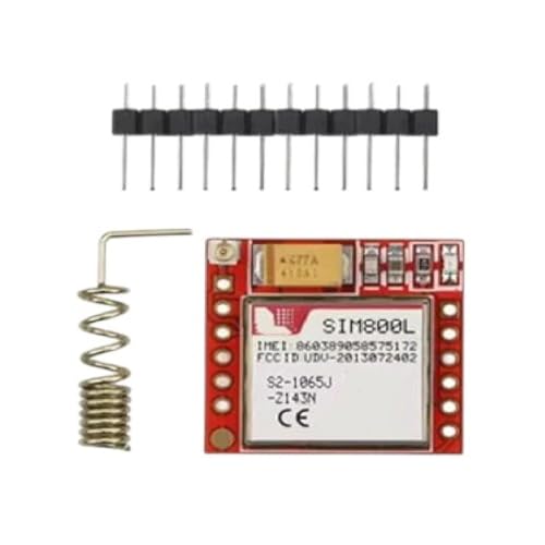 Sim800L Module 3Pcs | 1-10Pcs/Smallest Sim800L GjPRS GjSM Module Kit Microsim Card Core Board Quad-Band Serial Port with The Angten New 2026 High for Reliable Electronic Component