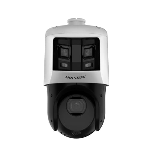 DS-2SE4C425MWG-E/26 Tandem-Vu 4MP PTZ POE IP+6MP Panoramic PoE IP Camera with Color-Vu & DarkFighter, Human/Vehicle Detection, 25 × optical Zoom, 218ft IR Distance, Compatible with Hik vision NVR