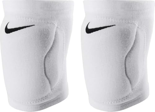 Nike Streak Dri-Fit Volleyball Knee Pads (White, XS/S)