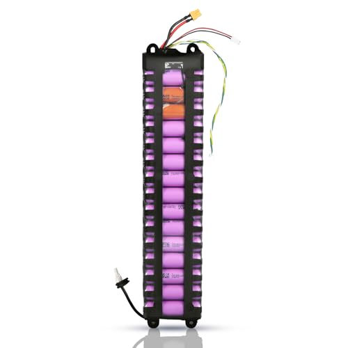YINCL Battery Pack with Communication for M365 Electric Scooter, 7800mah 36V Electric Scooter Battery Compatible with xiaomi M365, 1:1-1:2 High Imitation Scooter 13.19x2.76x1.57Inch(LxWxH)