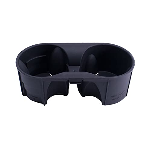 NHILES Front Console Cup Holder Compatible with 2007-2010 Jeep Wrangler Replacement Number 1FH72XDVAA Black