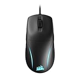 Corsair M75 Wired RGB Lightweight FPS Gaming Mouse – 26,000 DPI – Swappable Side Buttons – PC – Black