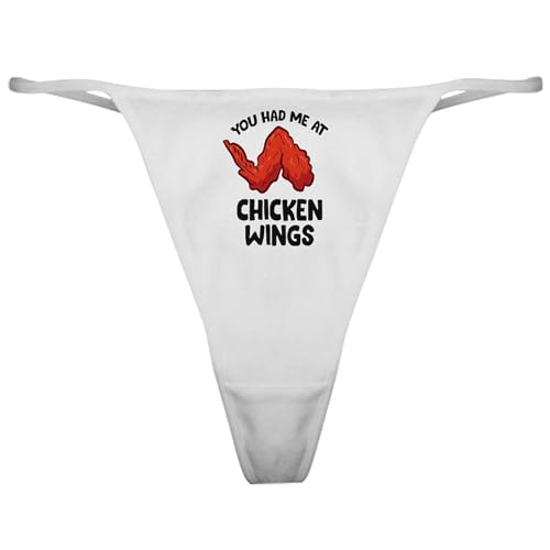 CafePress Funny Chicken Wing Lover You Underwear, Funny Womens Panties White