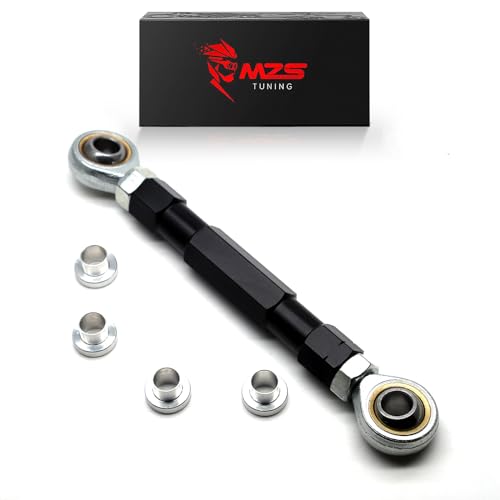 MZS Motorcycle Lowering Kit, 0-4" Rear Drop Links Adjustable Accessories Black Compatible with YZF R1 2009-2014