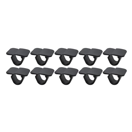 Retainer Clip for VW Polo Tiguan Passat B5, for Skoda Octavia, 10PCS Plastic Hood Bonnet Insulation Clip Rivet Retainer 1H5863849A01C