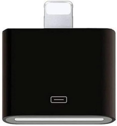 COVS Lightning to 30 Pin Adapter Black, Apple MFi Certified 8-Pin Male to 30-Pin Female Charging Converter, Compatible with iPhone Devices Connector, No Audio Support